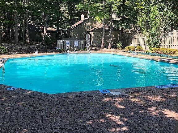 In-ground, gated pool