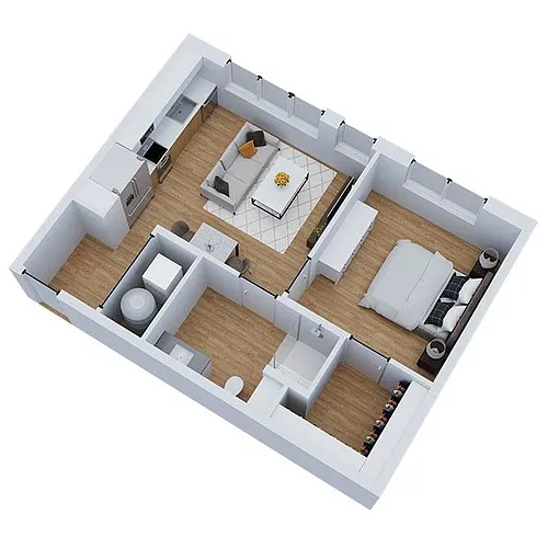 Floor plan Claudia