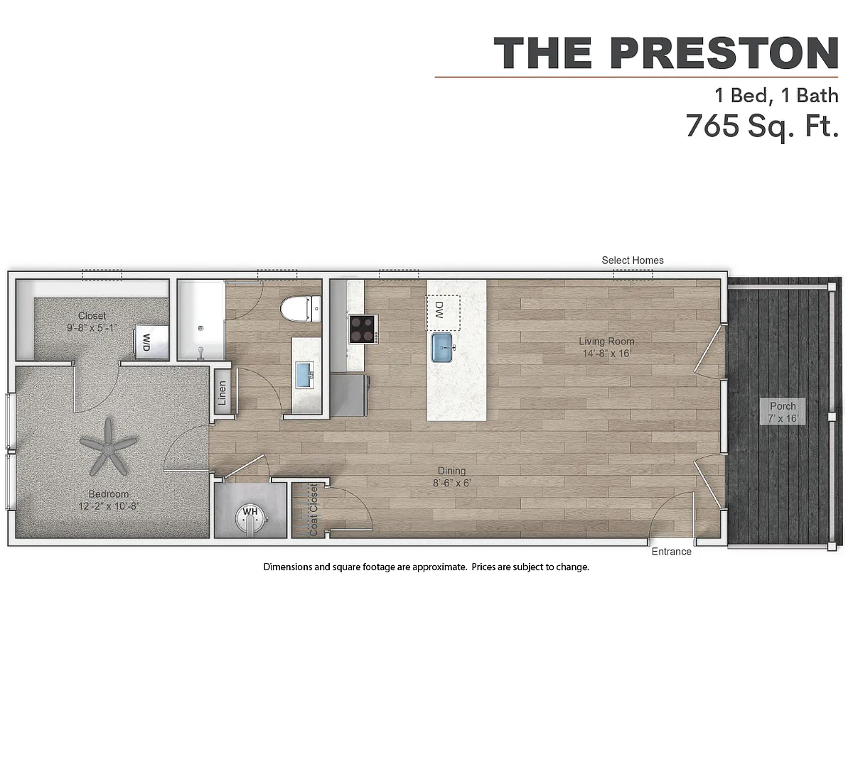 Floor plan Preston