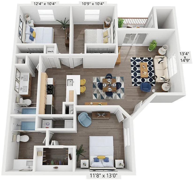 Floor plan C1