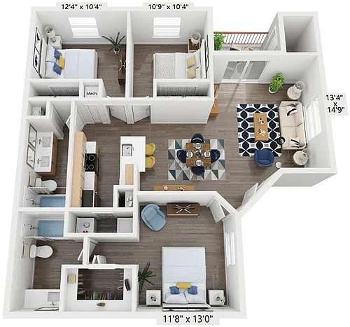 Floor plan C1