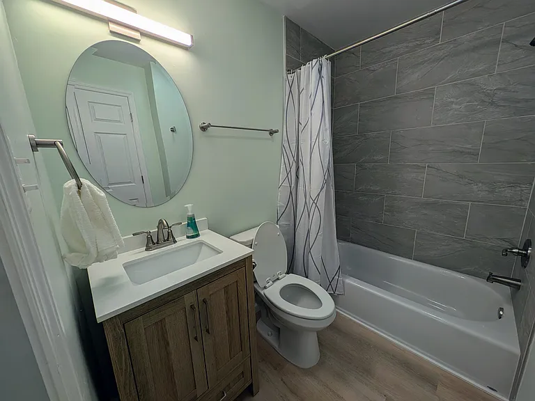 Hall bathroom