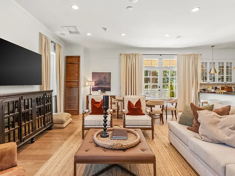 upstairs living room/carriage house