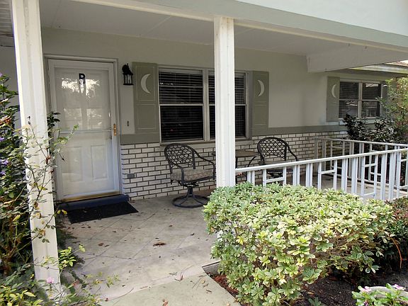 Large Front Porch Under Roof