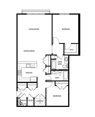 Floor plan Plan D