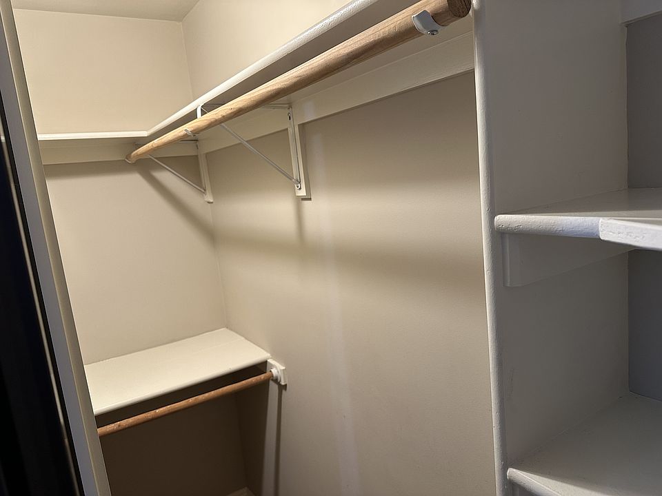 Large Closet with shelving and storage