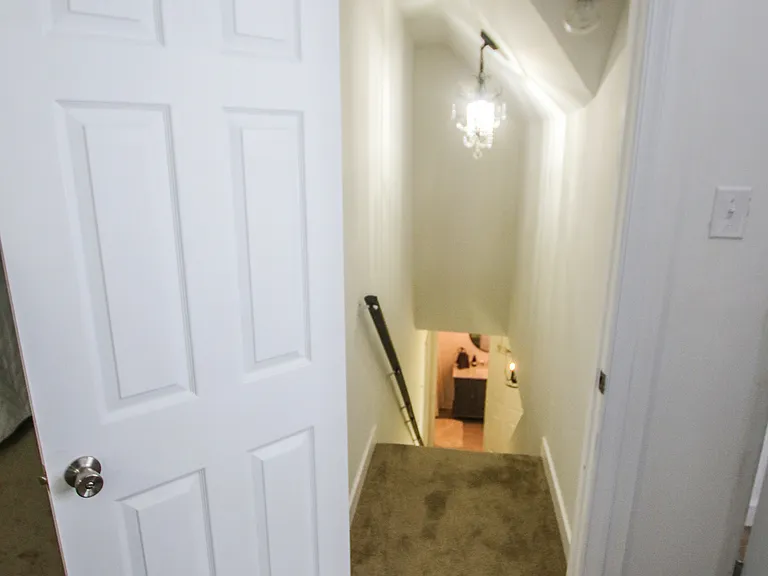 big attic bedroom