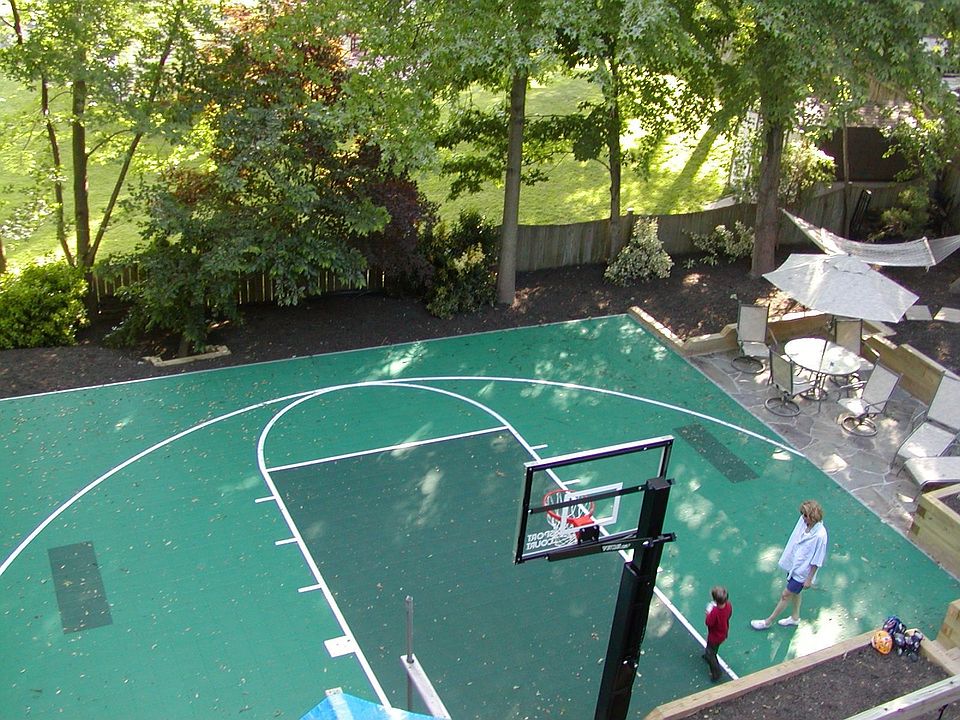 View from children's third-floor bedroom