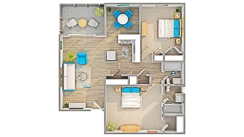 Floor plan Lake Fir