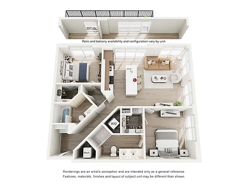 Floor plan 2B6