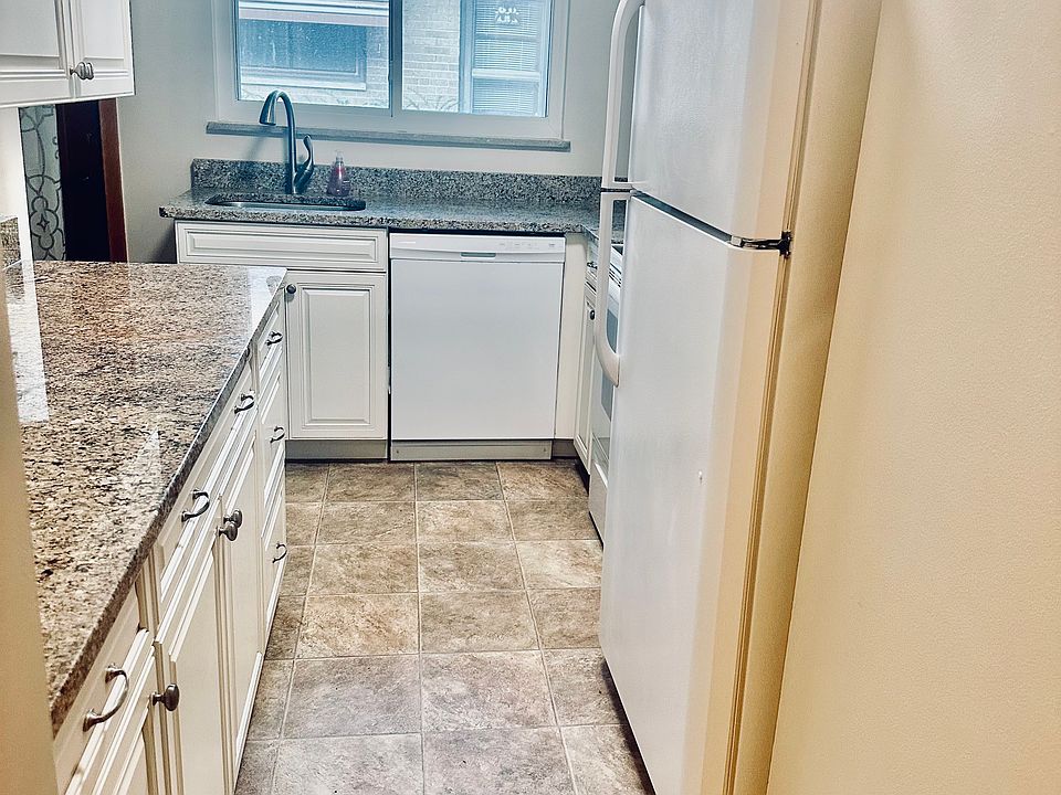 Updated kitchen with granite countertops