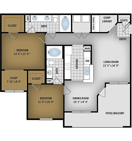Floor plan B4