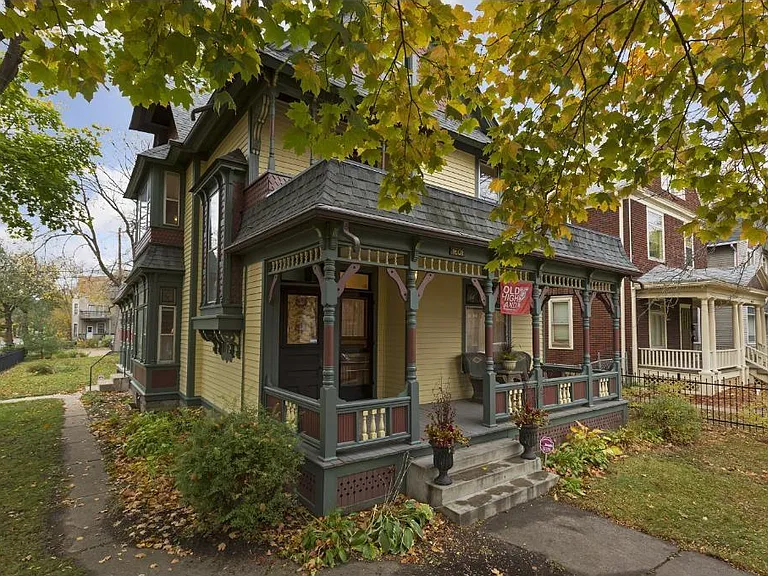 Front/side view of house