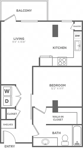 Floor plan The Ash Tower