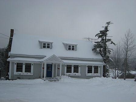 Exterior in winter