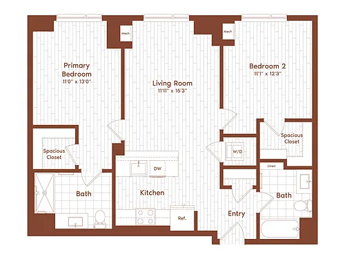 Floor plan B7