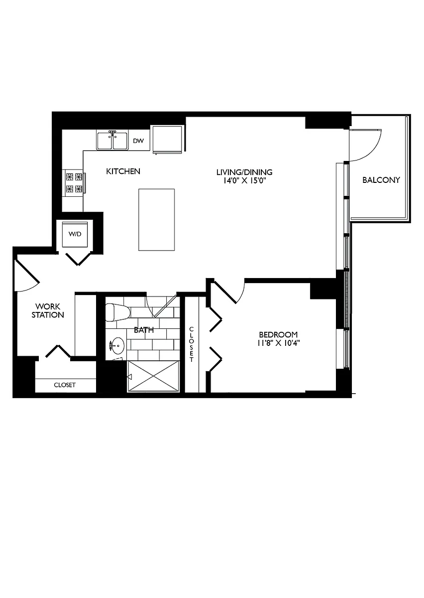 Floor plan Residence 06 - Den