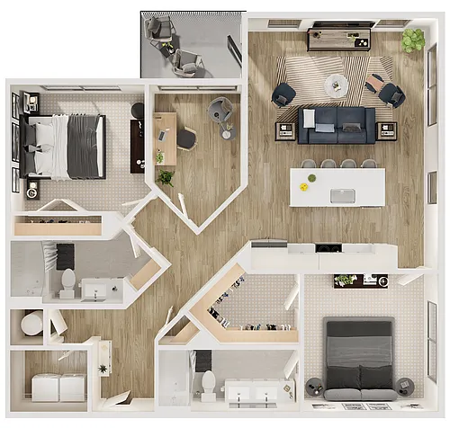 Floor plan B4D