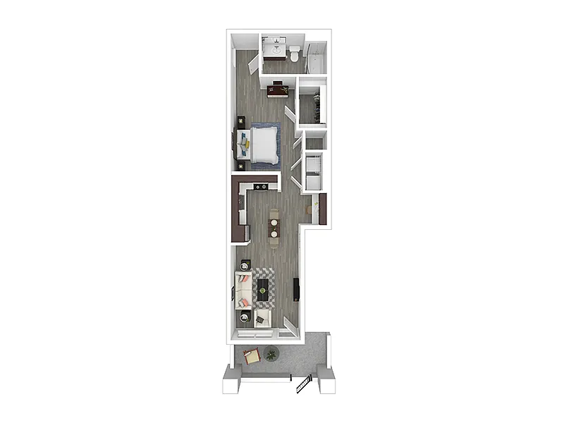 Floor plan Studio-629
