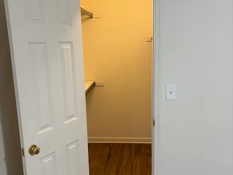 Second bedroom walk-in closet
