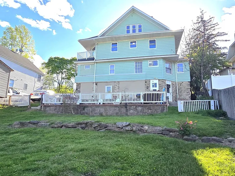 Rear Of Home