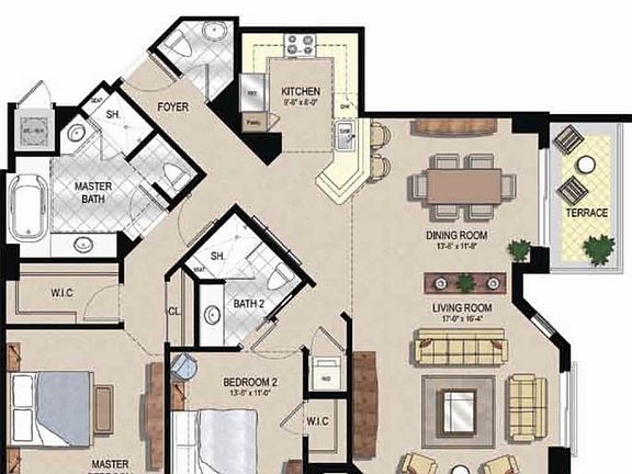 2nd image of 701 S Olive Ave APT 804