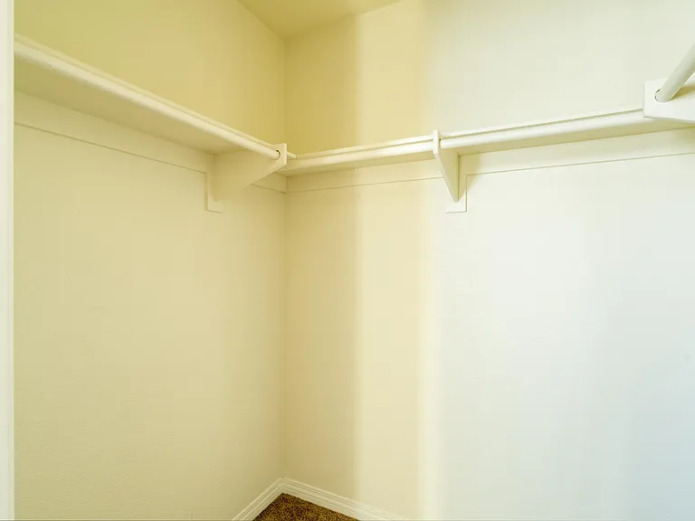 Junior suite walk-in closet