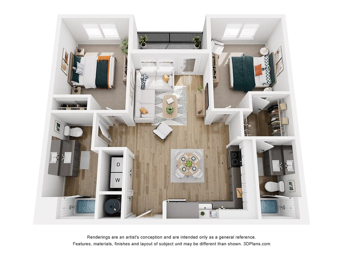 Floor plan Platform 2.7a