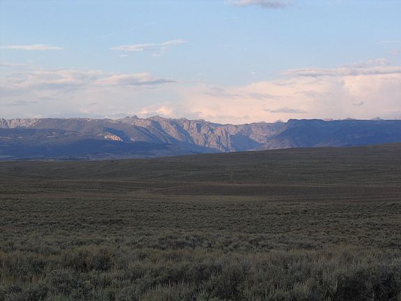 View of New Fork L. Canyon