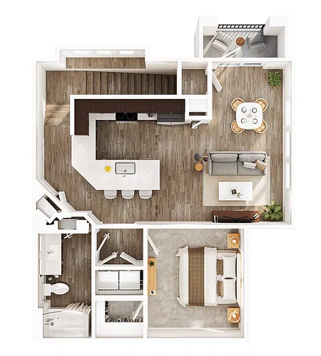 Floor plan A1TH