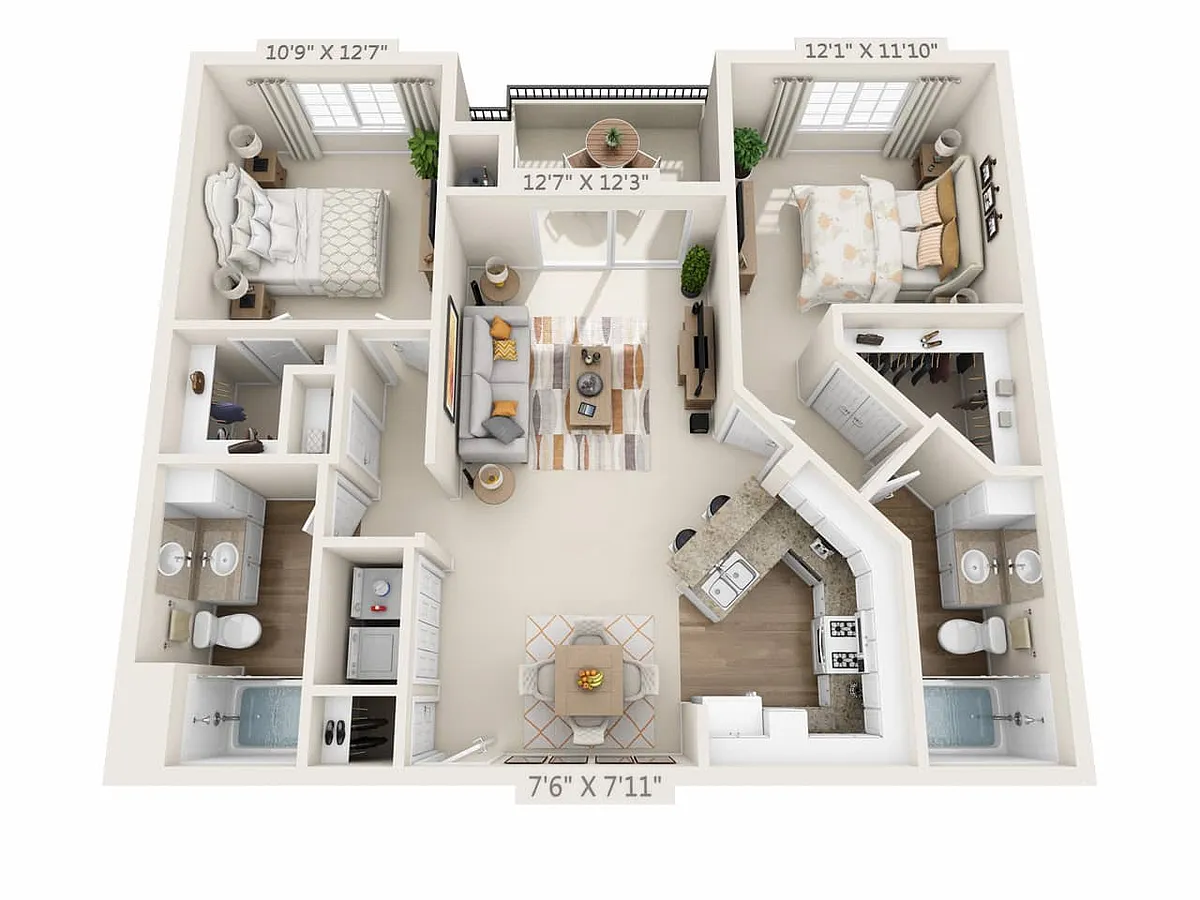 Floor plan Marbella