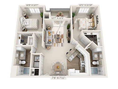 Floor plan Marbella