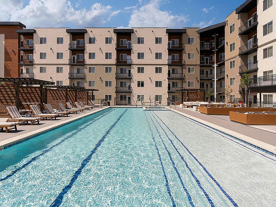 Resort-Style Pool with Lap Lane and Cabanas