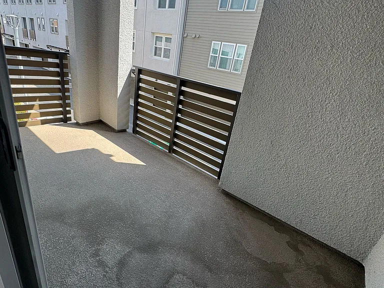 Private balcony