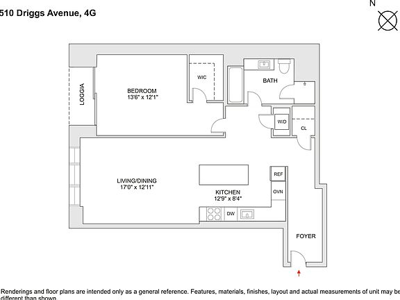2nd image of 510 Driggs Ave #4G