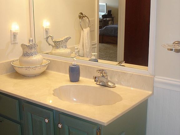 recently updated guest bathrooms