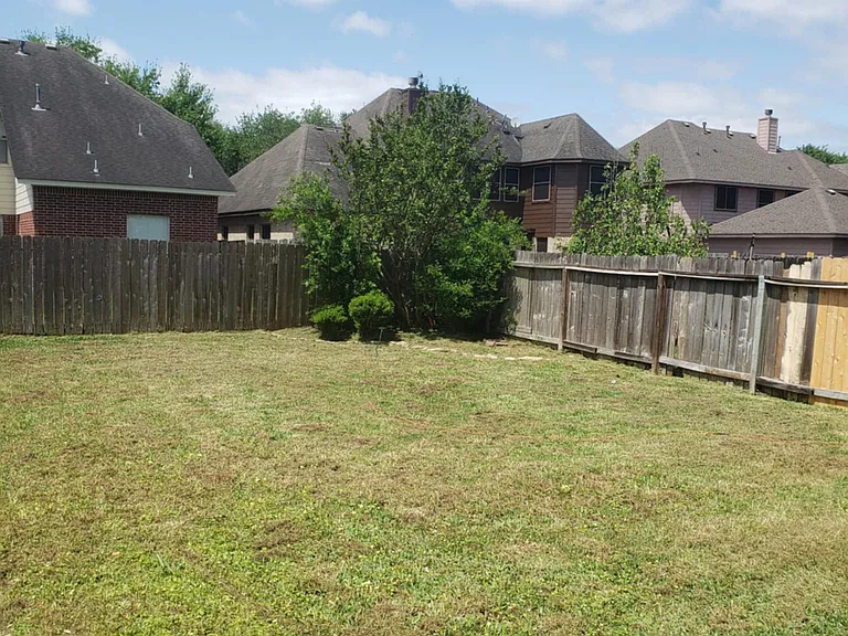 Huge backyard