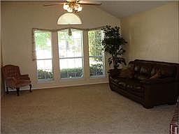 Another view of the living area and the window overlooking t
