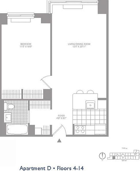 2nd image of 111 Worth St APT 14D