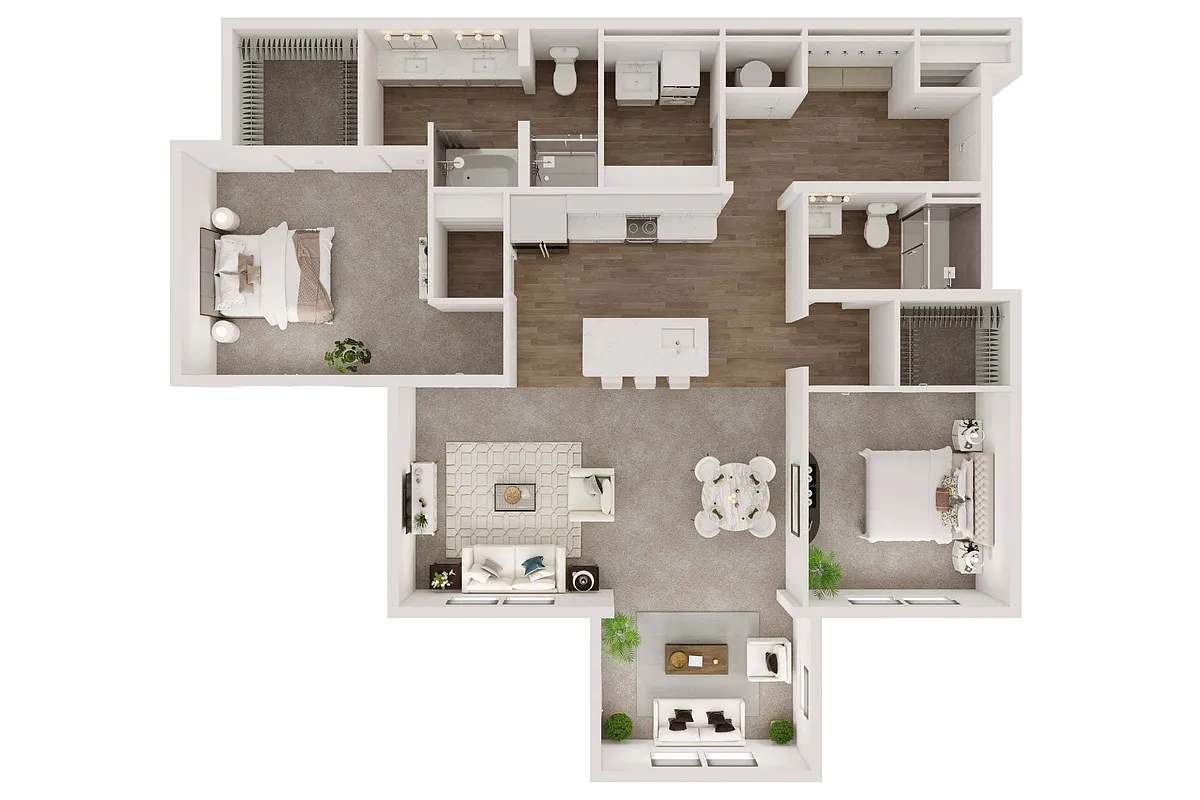 Floor plan B3SR