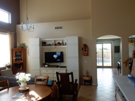 View upon entering home