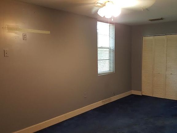 Blue bedroom
