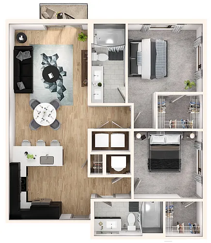 Floor plan B1