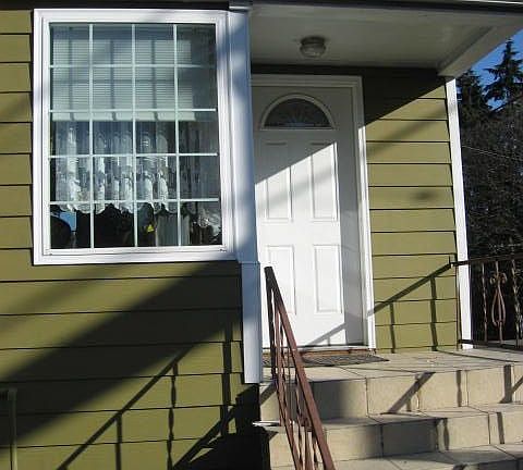 Main door - New paint & siding