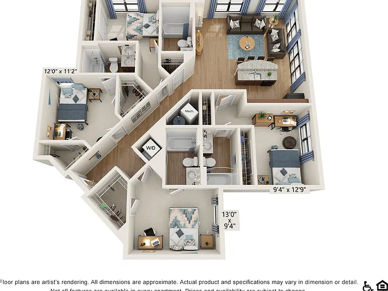 4 Bedroom 4 Bathroom D 4 Bedroom 4 Bathroom D