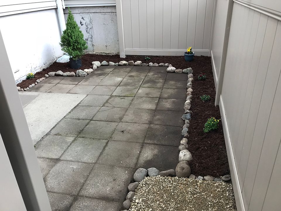 Private patio