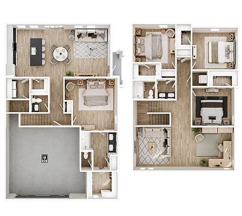 Floor plan The Darien
