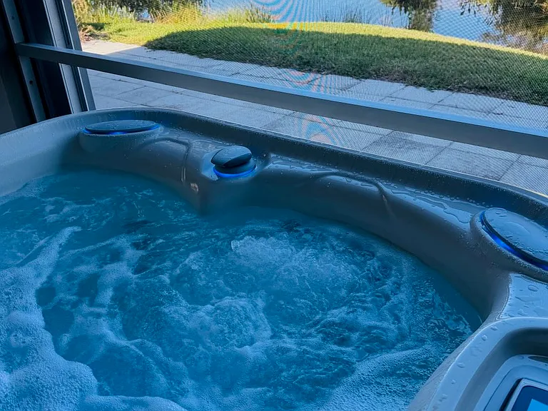 Enjoy the view and the spa too!