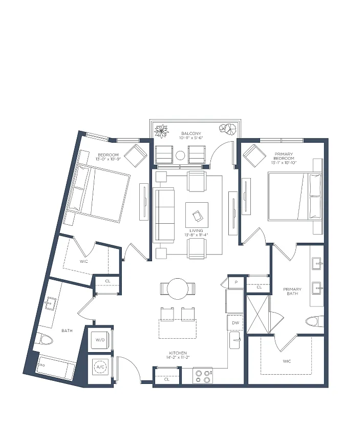 Floor plan B7