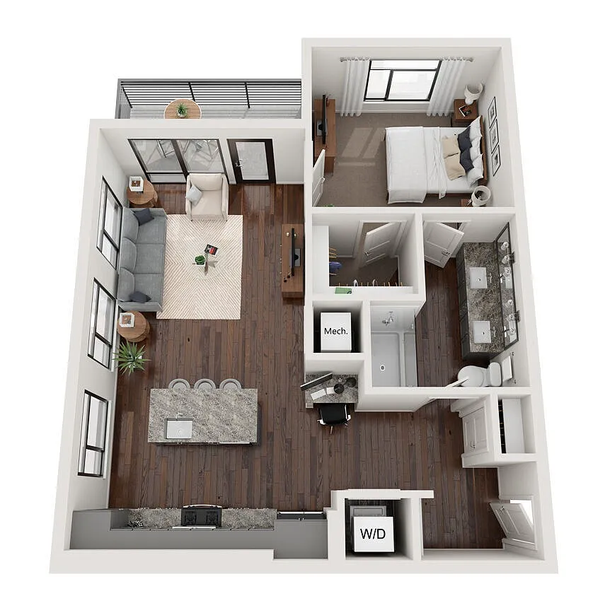 Floor plan A13